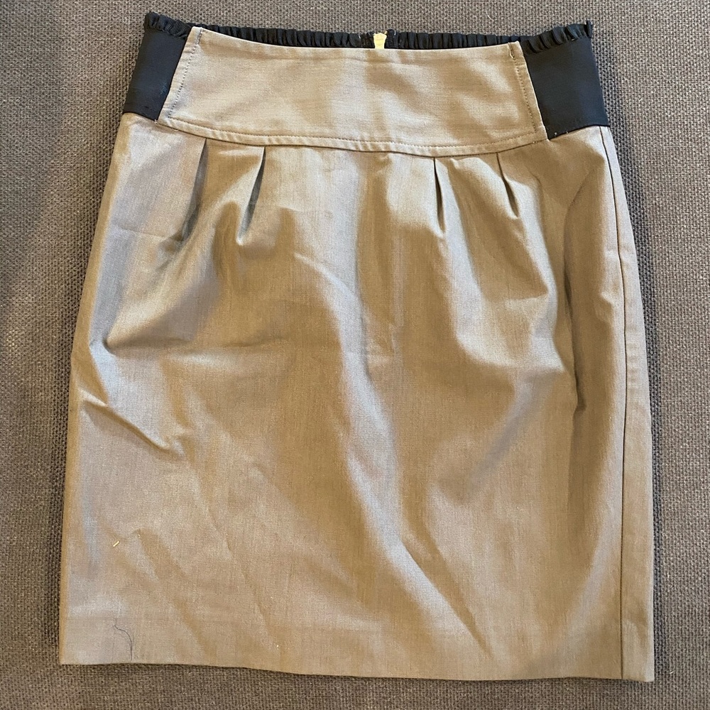 Olive Green Express Pencil Skirt Size 0